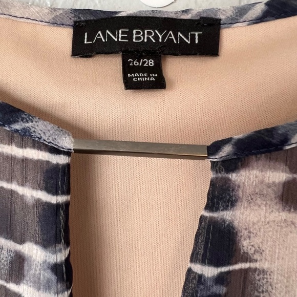 Lane Bryant maxi tie dye ombré dress - Picture 3 of 11